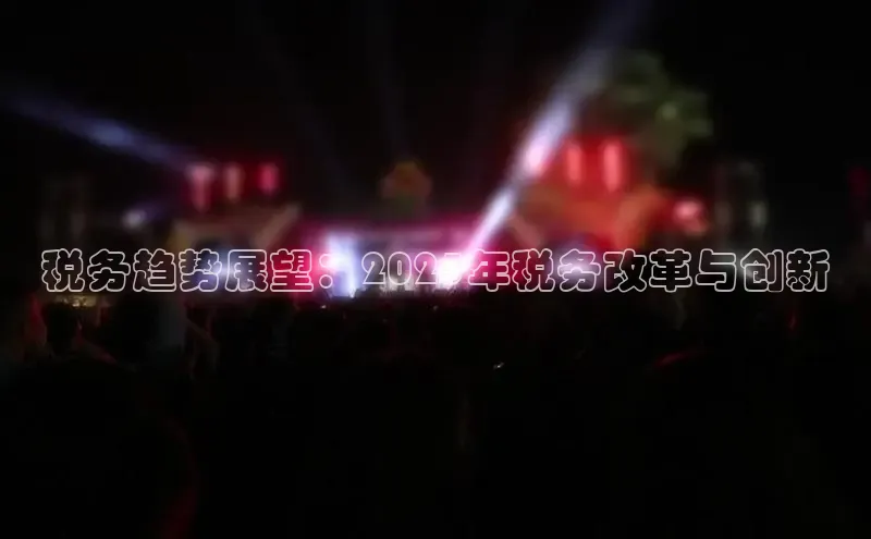 税务趋势展望：2025年税务改革与创新